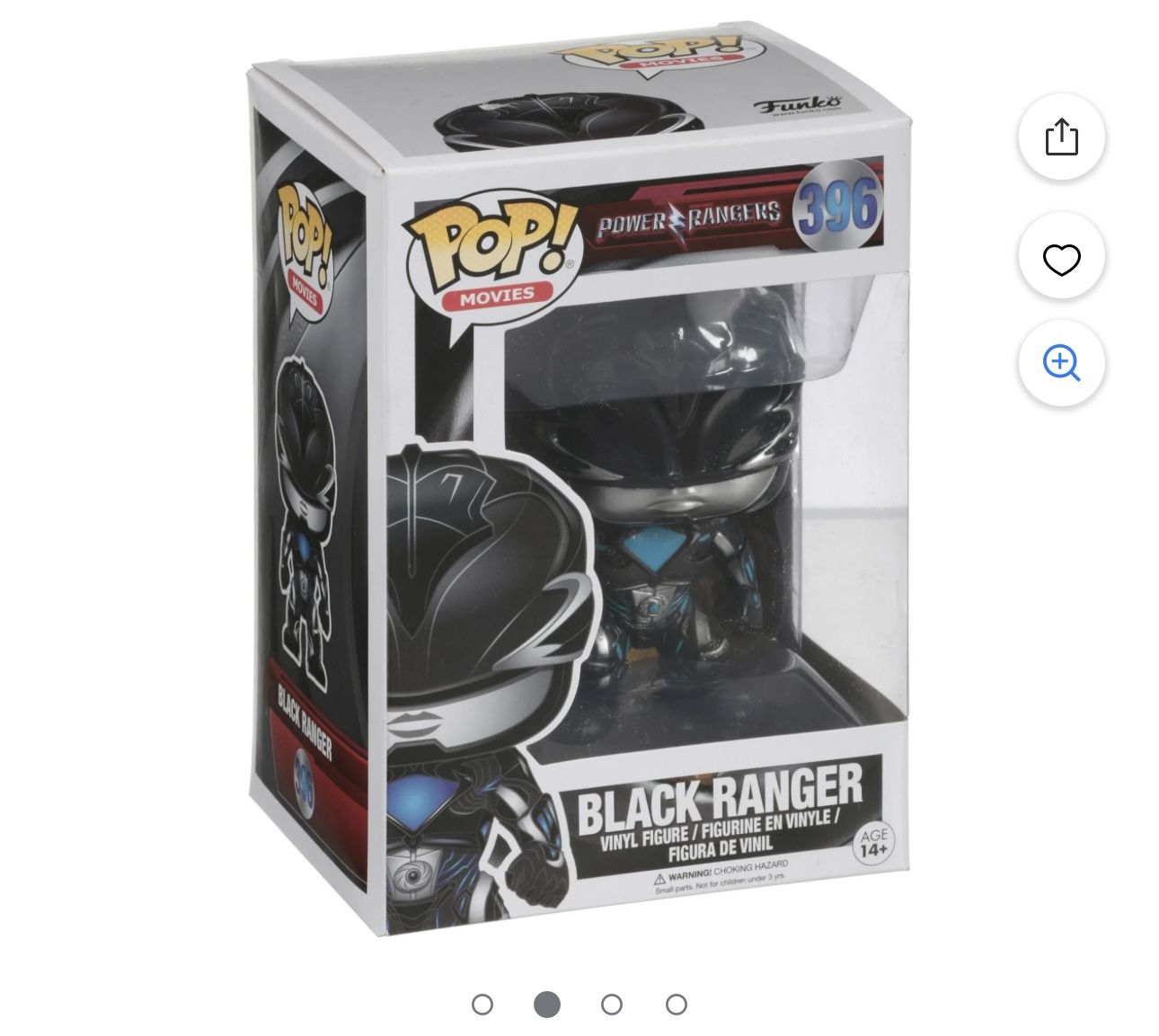 Pop Black Ranger #396