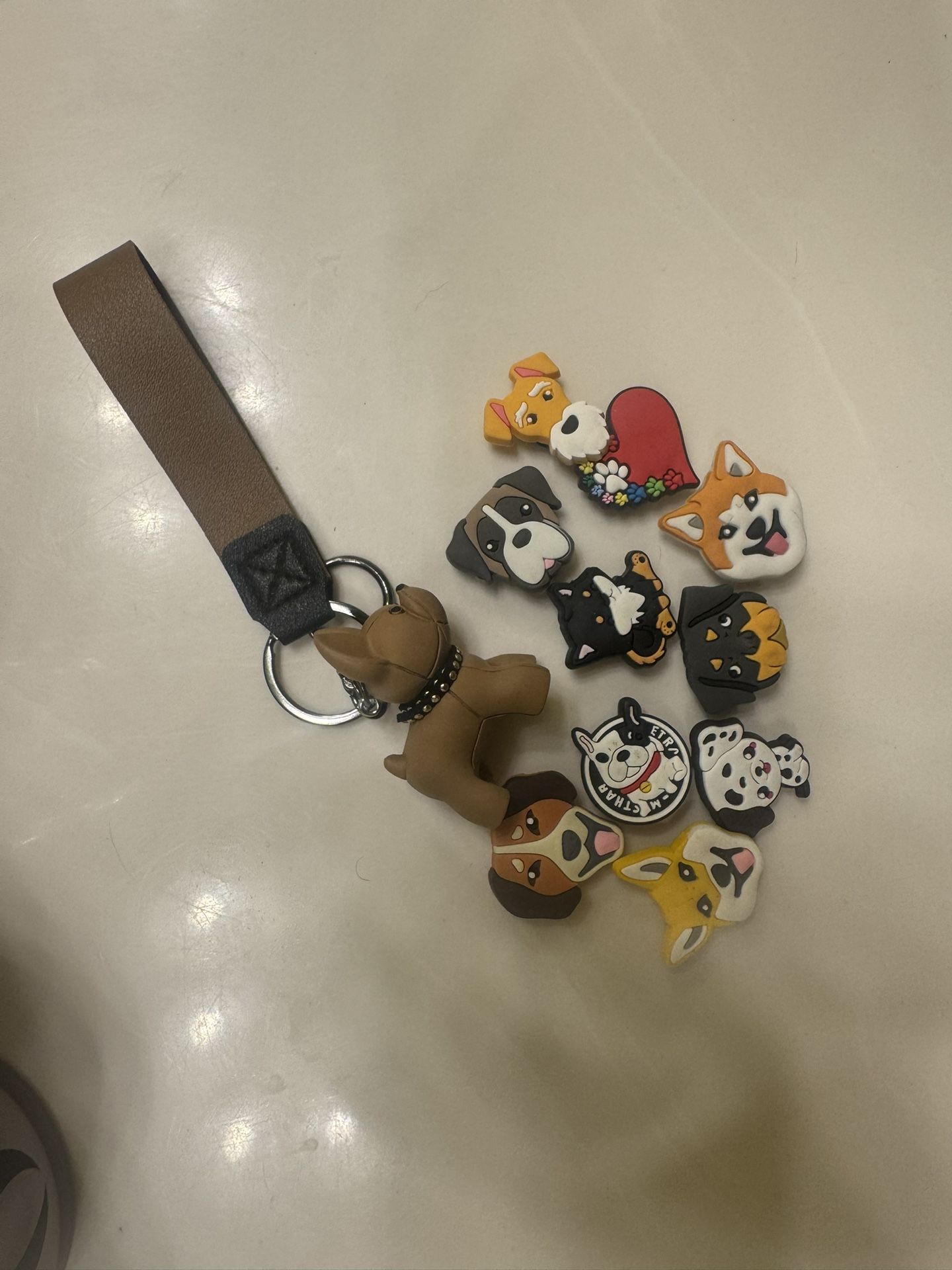 Croc Charms (10 Pieces Plus Keychain)