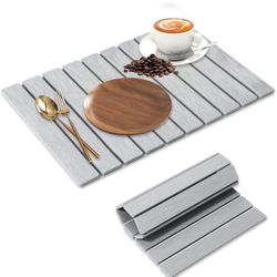 🔥Brand new🔥 Large Stone Dish Drying Mat for Kitchen Counter, 24"×16" – Quick Drying Diatomaceous Earth, Super Absorbent, Non-Slip, Birthday Gfts for