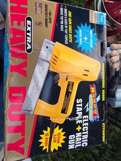 Arrow Heavy Duty Electric Staple and Nail Gun model ETF50BN Made In USA, New