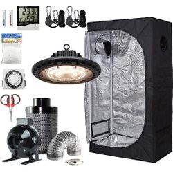 Complete Grow Tent With Lights Exhaust And Automatic Timer