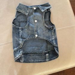 Jean Jacket For Doggies