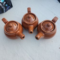 Vintage Coorsite Tea Pots