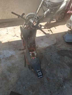 Free Gas mini dirt bike 50cc