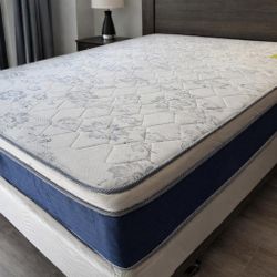 NEW QUEEN PILLOWTOP MATTRESS SET
