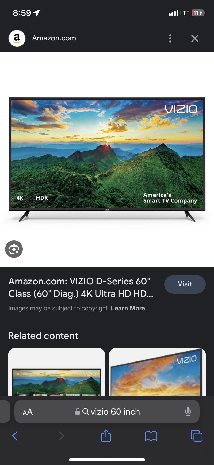 Nice Tv Barely Used
