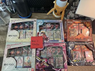 One piece illustration boxes