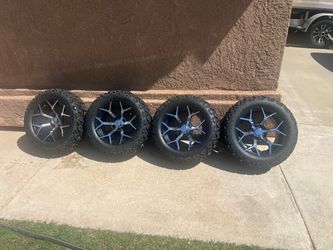 Golf cart tire wheel combo 23x10x14