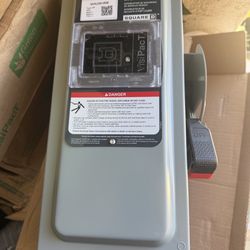 Square D 30 Amp AC/DC Disconnect 