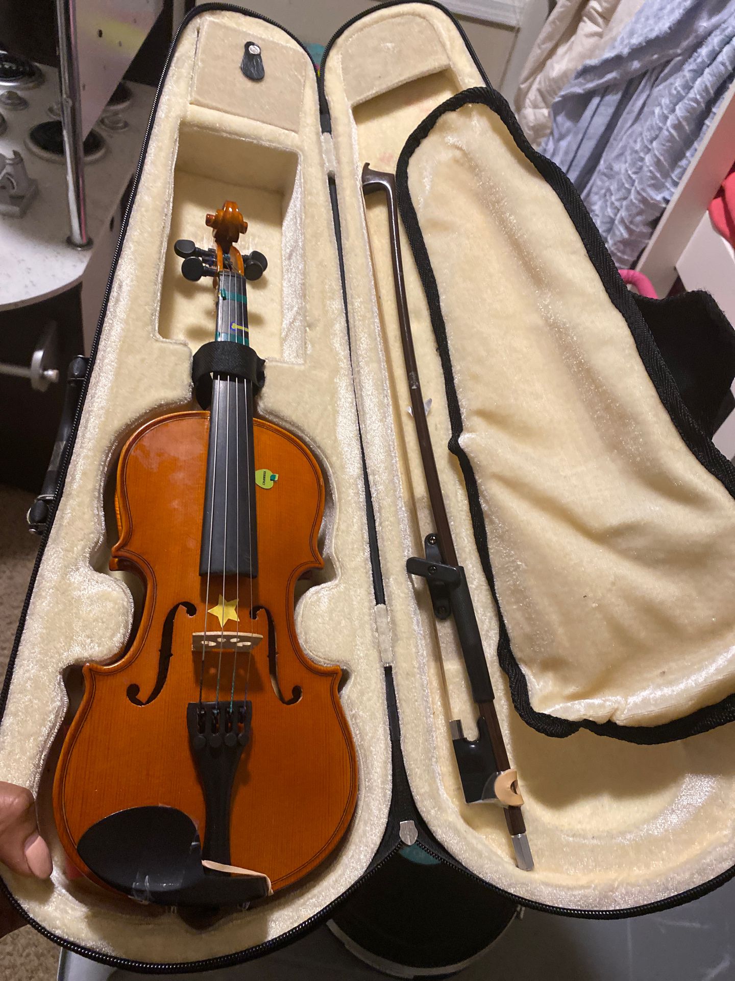 Suzuki practice violin (2) Cecilio with case