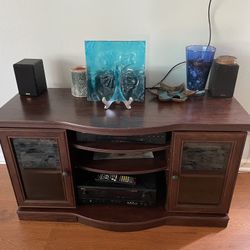 Modern Wood TV Stand 