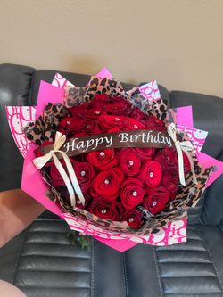 Ramos buchones/bouquets roses long stem