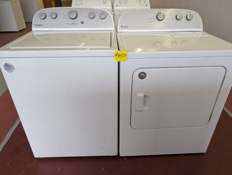 Whirlpool Washer And Dryer Set