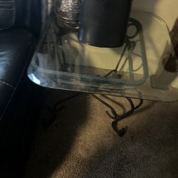 Free Glass Coffee Table And Side