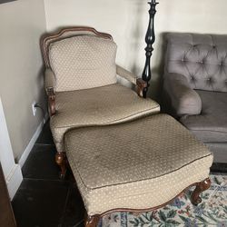 Pair Of French Bergere Armchairs 