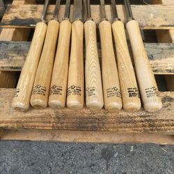 Buck Bros 8 piece lathe chisel set Made In U.S.A. Tool Wood Tools Shop Garage