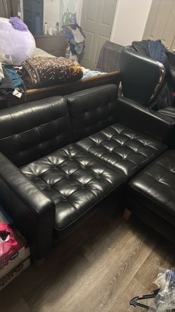 leather couch