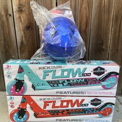 Brand New Two Scooters 1 With Helmet Trade Open 