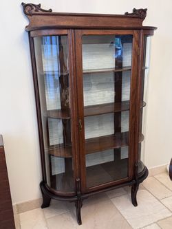 Antique Curio Cabinet