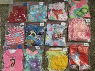 $2 & $3 Doll Nightgowns & Pajamas For American Girl & Other 18” Dolls & 