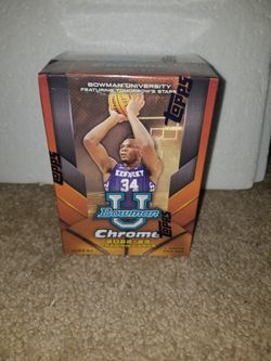 Four (4) Boxes Of 2022-2023 Bowman University Basketball  Cards