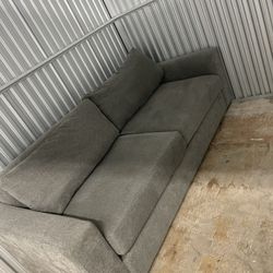 Gently Use Grey Sofa 