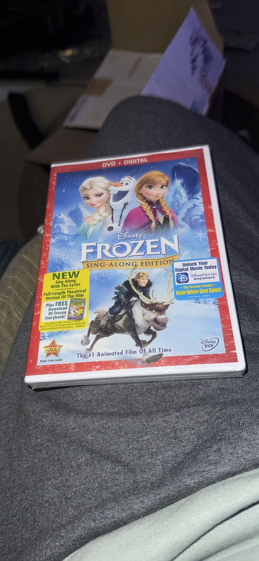 Frozen Sing Along Edition (DVD, 2013) π₯ Brand New Factory Sealed