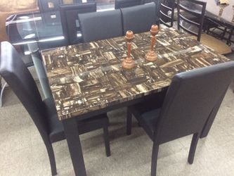 Dining table with 4 chairs