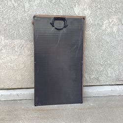 Topsolar 180W Semi-Flexible Monocrystalline Solar Panel Charger Off-Grid for RV Boat Cabin Van Car Uneven Surfaces