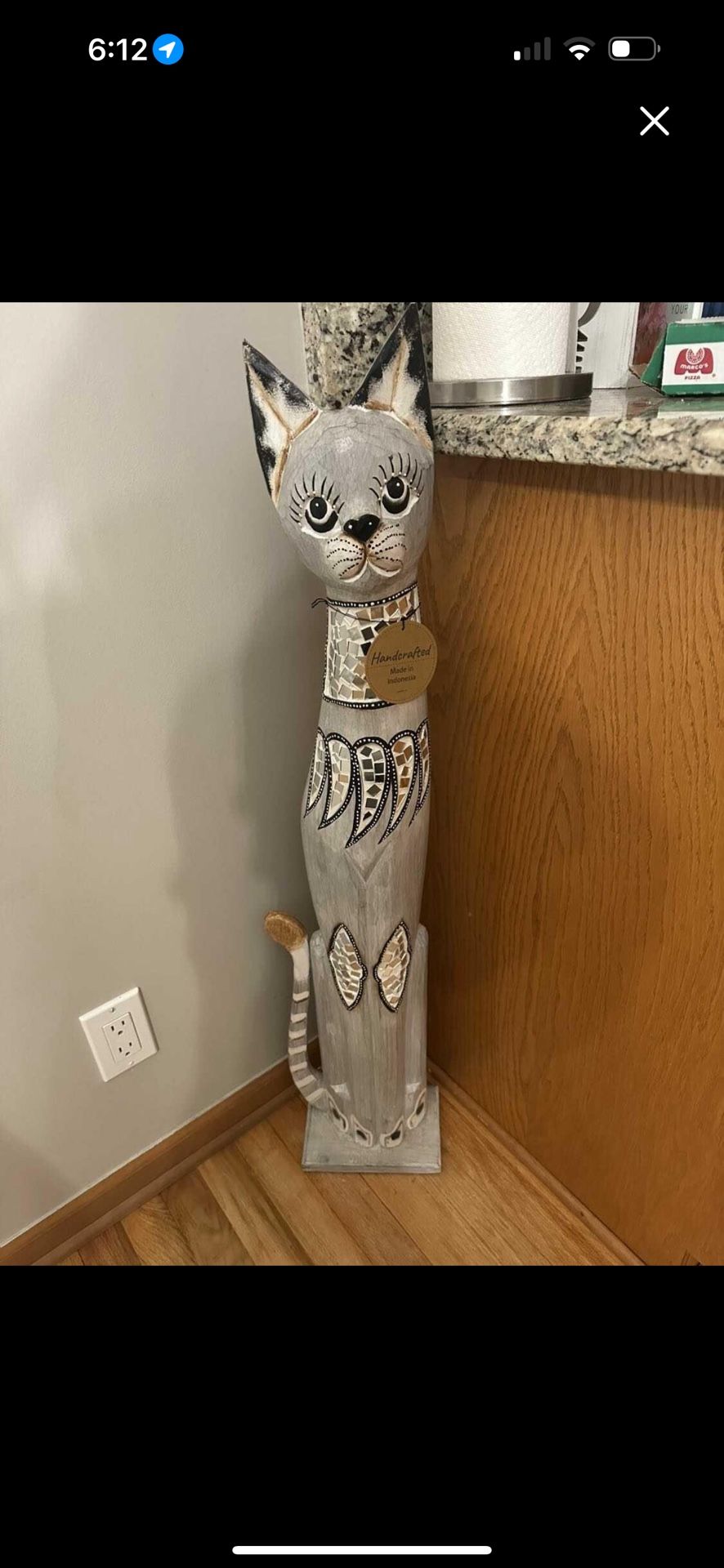 Handcuffed floor decor. Brand new