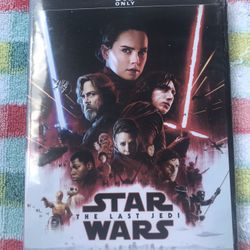 Star Wars The Last Jedi Dvd