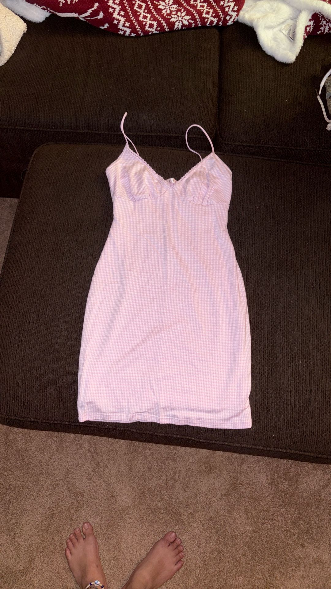 Pink Bodycon Mini Dress