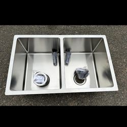 Hand Made Sink 29 “ x 18” x 9.5” D        