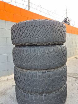 18" nitto ridge grappler tires