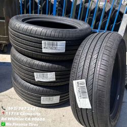 225/55R18 Goodyear Set of Tires Installed and Balanced Set de Llantas Nuevas Instaladas y Balanceadas