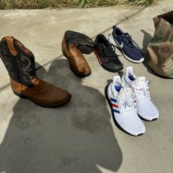 Adidas Ultraboost and Other Shoes 