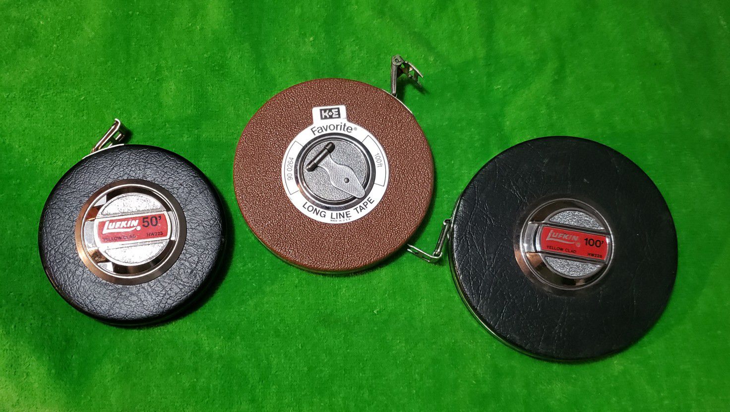 3 Vintage Measuring Tape