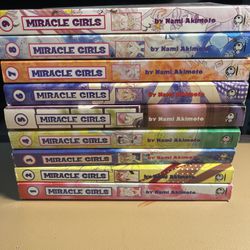 Miracle Girls Vol 1-9 Manga Nami Akimoto 