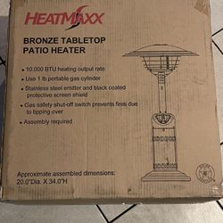 New Table Patio Heater
