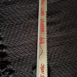 Signed Jason memorabilia