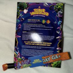 Beyond Wonderland Ga+ 2 Day Wristband 