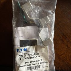 Eaton DG100NB Neutral Kit