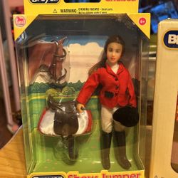Breyer Chelsea Doll And Breyer Show Grooming Set