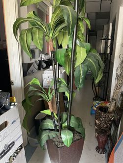 Tall artificial/faux plant