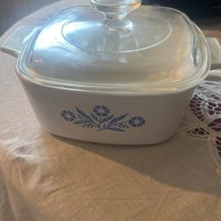 Vintage Corning Ware with Lid 