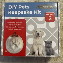 DIY Pets Keepsake Kit Dogs Cats or any of your pets 