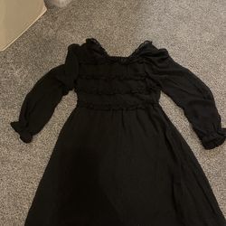 Black Dress Girl 6/6x