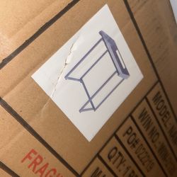 Glass Desk. Still In The Box Never Used Or Assembled.