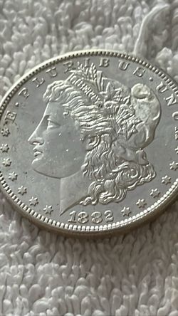 1882 s Morgan Silver Dollar Coin