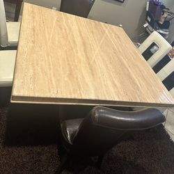 Marble table Six seater 